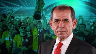 Galatasaray Başkanı Dursun Özbek'ten canlı yayında açıklamalar! Ezeli rakiplere tebrik göndermesi