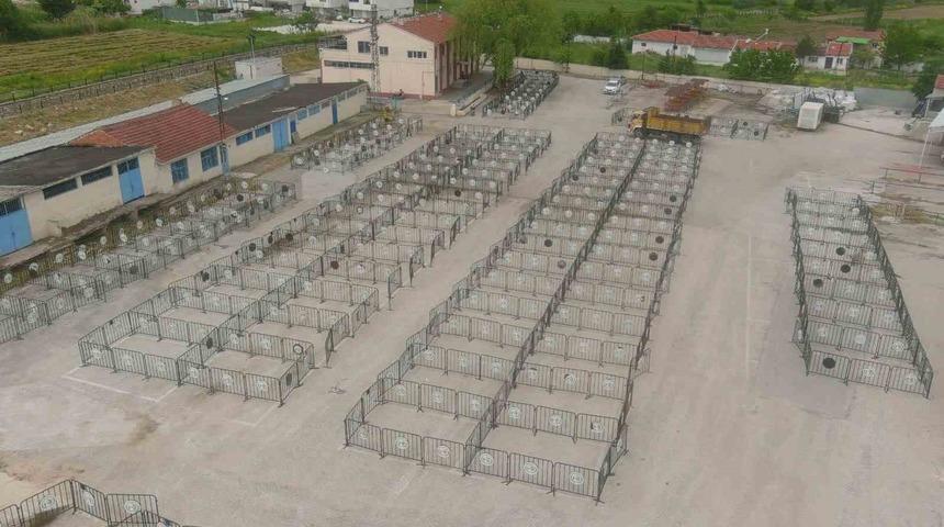 Bozüyük’te kurban satış yerleri hazırlandı