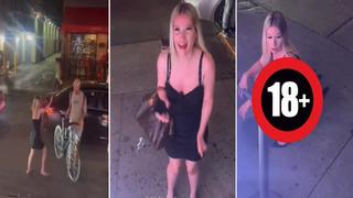 Dükkanın önünde çöküp iç çamaşırını indirdi ve tuvaletini yaptı! Yetmedi yoldan geçen tanımadığı insanlara saldırdı