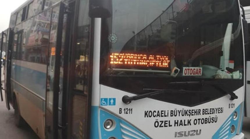 Şaka değil ger&ccedil;ek! Halk otob&uuml;s&uuml;n&uuml; &ccedil;aldı