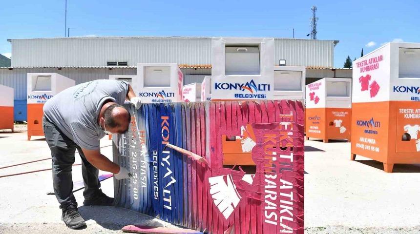 Mobil atık kumbaralarının &uuml;retimini i&ccedil;in at&ouml;lye kuruldu