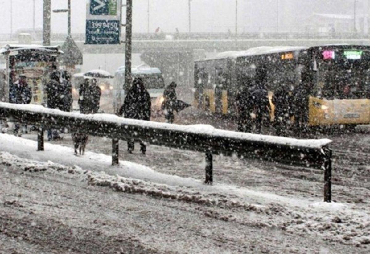 meteoroloji den istanbul da kar yagisi aciklamasi 15 ocak pazartesi gunune dikkat son dakika haberler