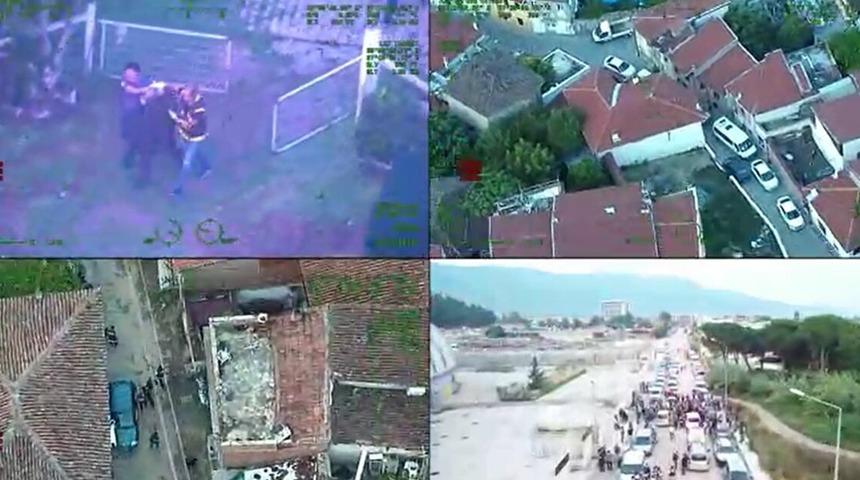 Yüzlerce polis katıldı! İzmir'de helikopter destekli uyuşturucu operasyonu: 45 gözaltı