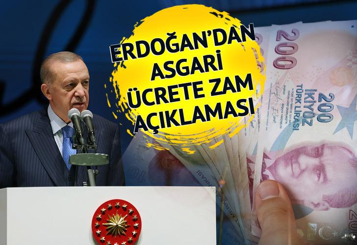 SON DAKİKA: Asgari ücrete zam ve memur maaşları için Erdoğan’dan çok net mesaj! 10 bin, 11 bin liralar konuşulurken heyecanlandıran açıklama: ‘Elimizden gelen…’