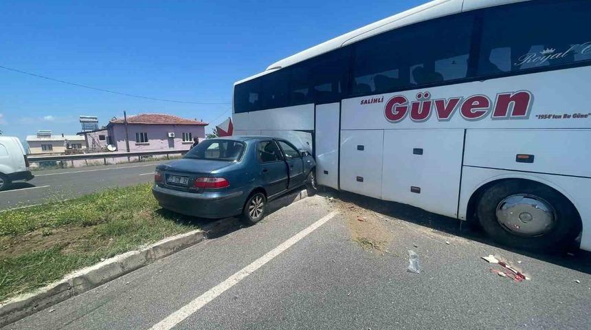 Turgutlu’da zincirleme kaza: 2’si çocuk 5 yaralı