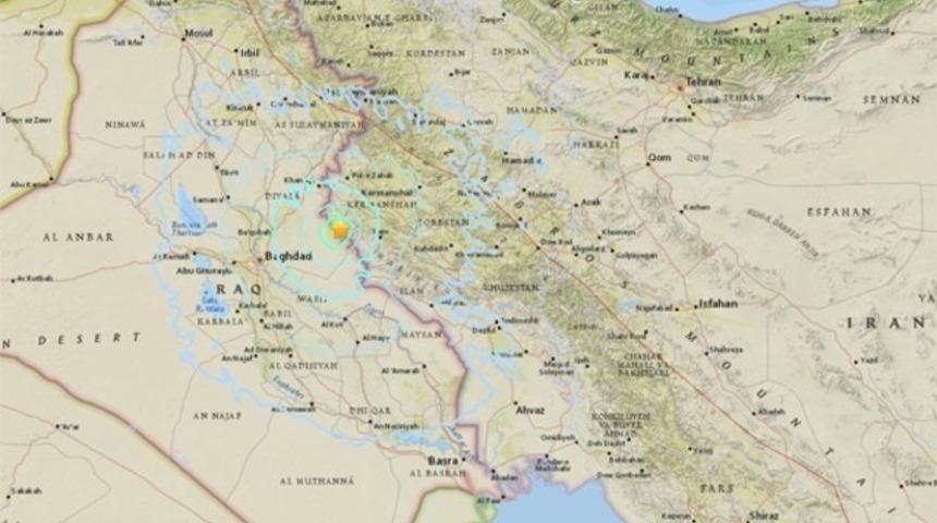 Son dakika! Bağdat'ta korkutan deprem!