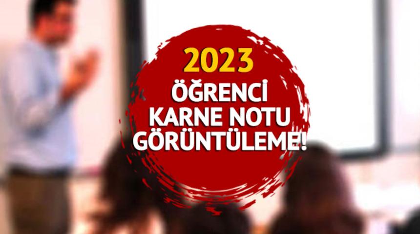E-KARNE EKRANI MEB.GOV.TR: E-karne açıldı mı, nasıl alınır? İlkokul, ortaokul, lise öğrenci karne notları görüntüleme!
