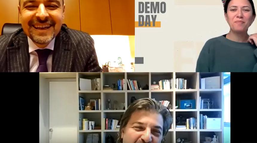 Kurttepeli, Demo Day açılış konuşmasını yaptı