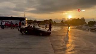 Drift tutkusu pahalıya mal oldu: Toplam 300 bin lira ceza yedi, ehliyeti süresiz iptal oldu