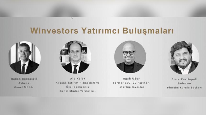 Emre Kurttepeli, Winvestors yatırımcı buluşmalarına konuşmacı olarak katıldı