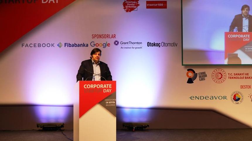 Emre Kurttepeli 'Corporate Startup Day 2020'de açılış konuşması yaptı