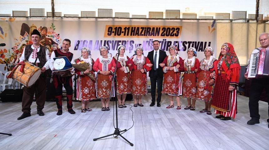 Biga Alışveriş ve Kültür Festivali yoğun ilgi gördü