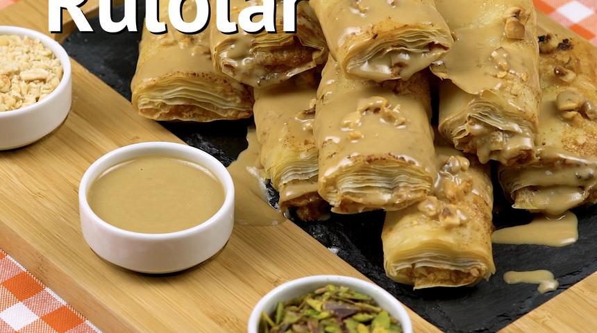 Bal kabaklı daha da nefis: Tahinli çıtır rulo tarifi