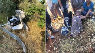 Mustafa Sandal'ın eşi Melis Sandal, Muğla'daki cayrokopter kazasında yaralandı