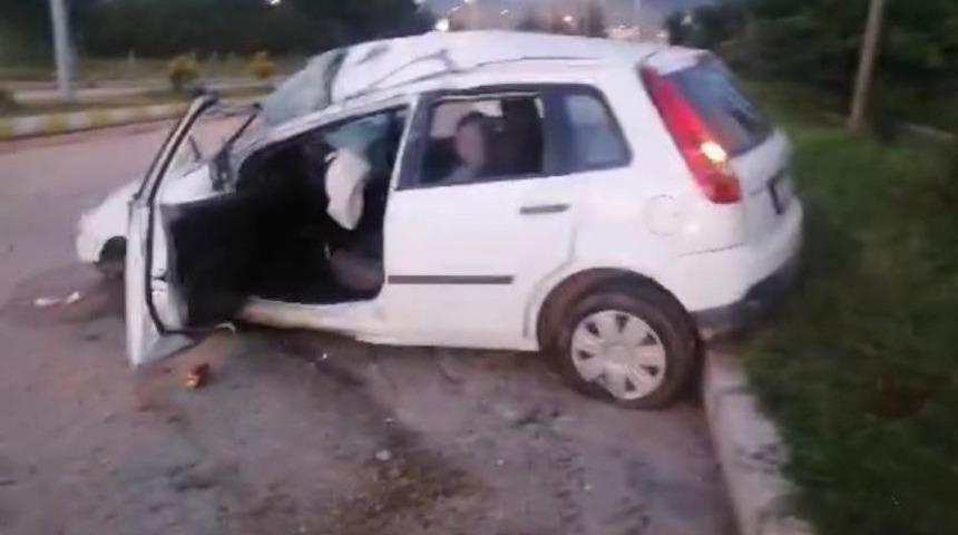 Yalva&ccedil;&rsquo;ta trafik kazası: 2 yaralı