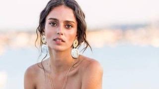 Transparan giyen Bestemsu Özdemir tarzıyla dikkat çekti! Arkasını dönünce... 