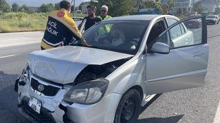 Bolu'da zincirleme trafik kazasında 2 kişi yaralandı