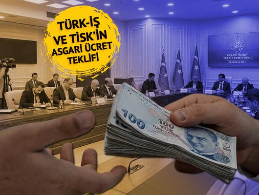 Asgari ücret pazarlığında %21'lik fark! Türk-İş ve TİSK'in masadaki teklifi...