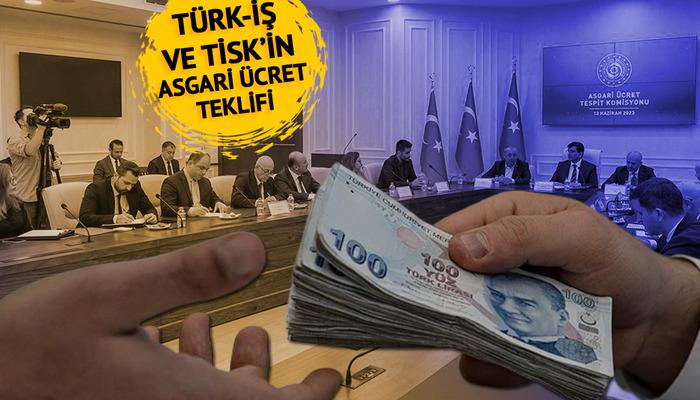 Asgari ücret pazarlığında %21'lik fark! Türk-İş ve TİSK'in masadaki teklifi...