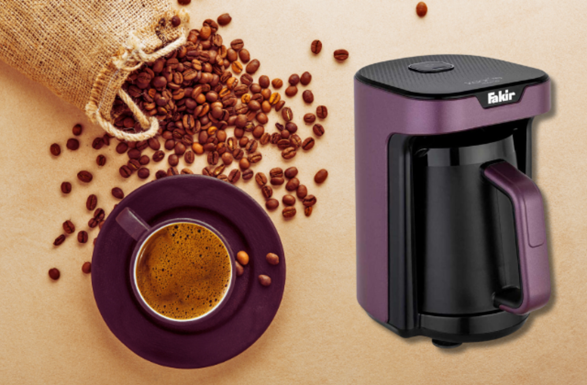 Fiyatı 899 TL'ye düştü! Fakir kahve makinesinde %55 indirim