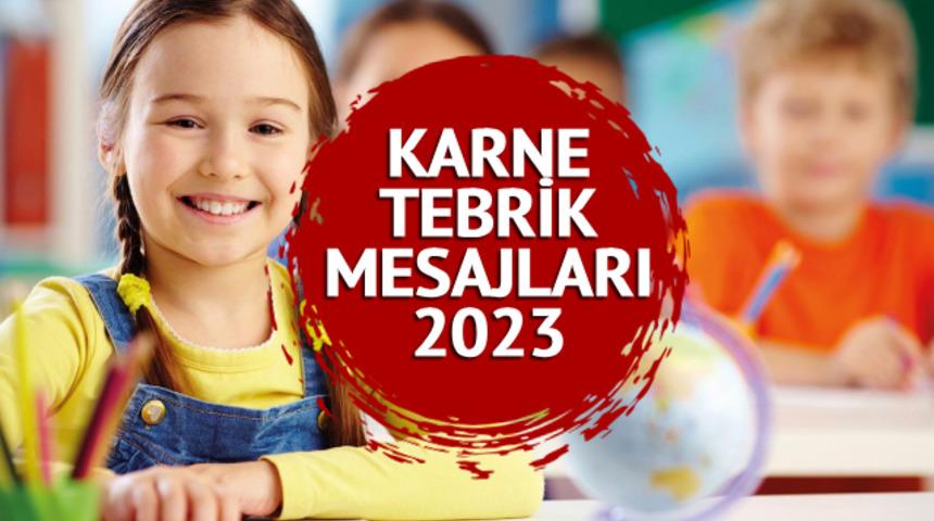 KARNE TEBRİK MESAJLARI 2023: İlkokul, ortaokul, lise öğrencileri için anne- babaların gönderebileceği çocuğa KARNE TEBRİK MESAJI