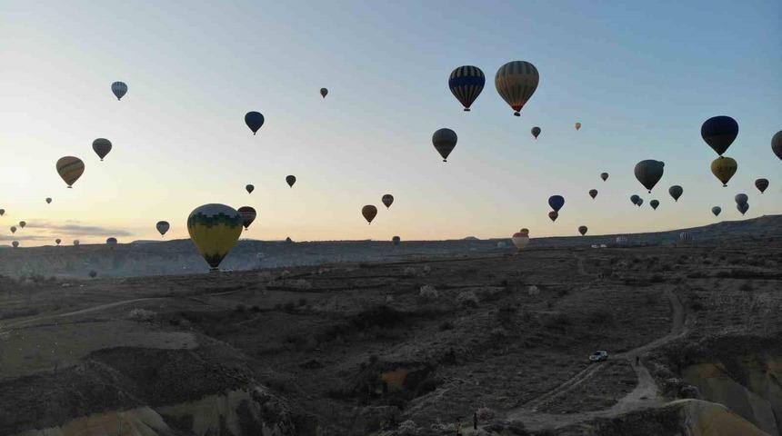 Kapadokya’da bayram tatilinde doluluk oranı yüzde 70’i geçti