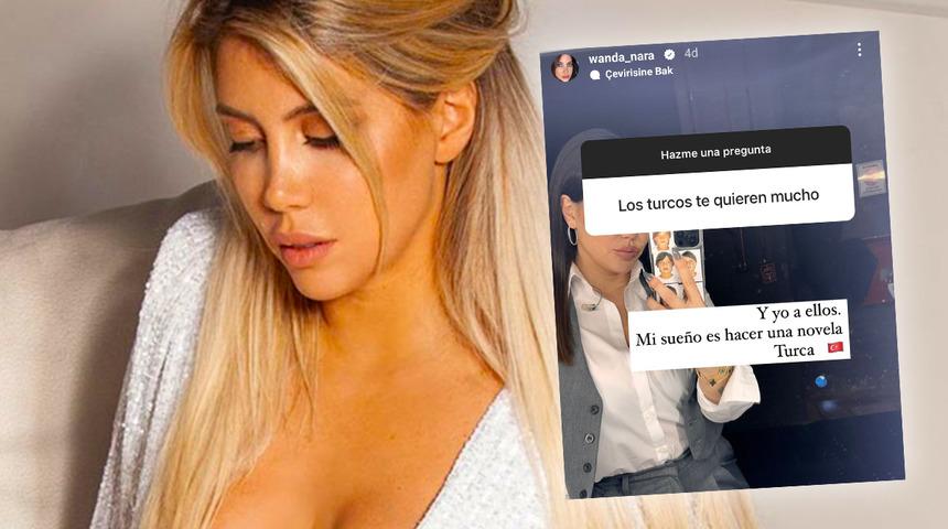 Icardi'nin eşi Wanda Nara soru cevap etkinliği yaptı Türkiye hayalini açıkladı! "Dizide oynamak istiyorum"