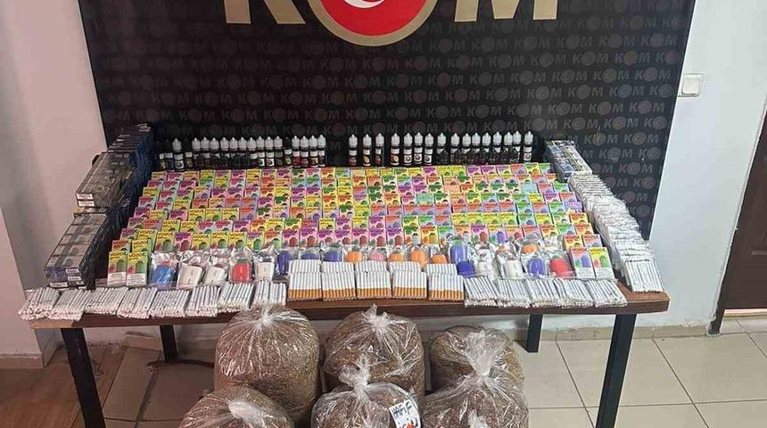 Hatay’da gümrük kaçağı tütün operasyonu
