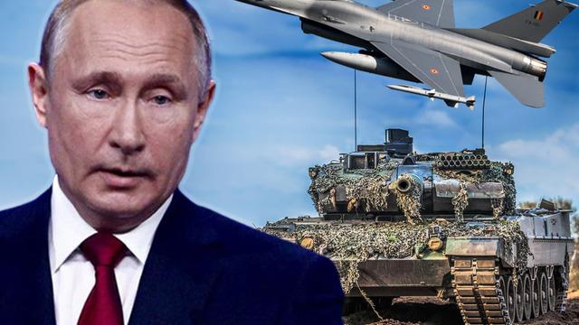 Putin'den zehir zemberek açıklama! F-16'lar da Leopardlar gibi yanacak