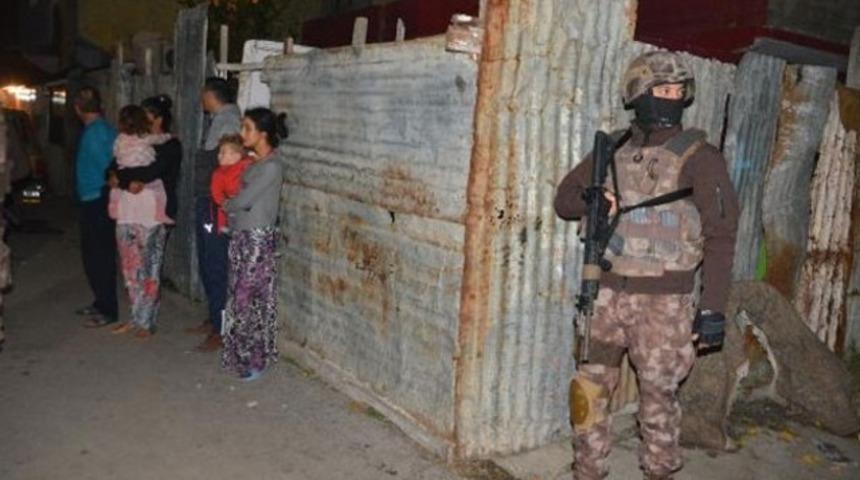 Cono aşiretine bin polisle şafak baskını