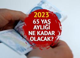 65 YAŞ AYLIĞI 2023: ASGARİ ÜCRET ZAMMI 2023 ile 65 yaş aylığı ne kadar olacak, kaç TL? Temmuz ara zammı ile yükselecek