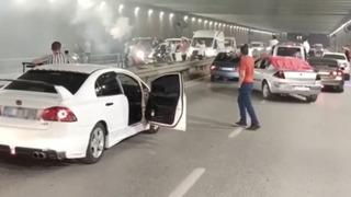 İstanbul'da akılalmaz görüntüler: Akan trafiği hiçe saydılar: Vatandaşlar zor anlar yaşadı!