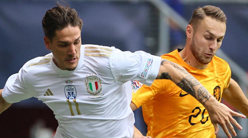 Gol düellosunda kazanan İtalya, UEFA Uluslar Ligi'nde 3. oldu! Nicolo Zaniolo...