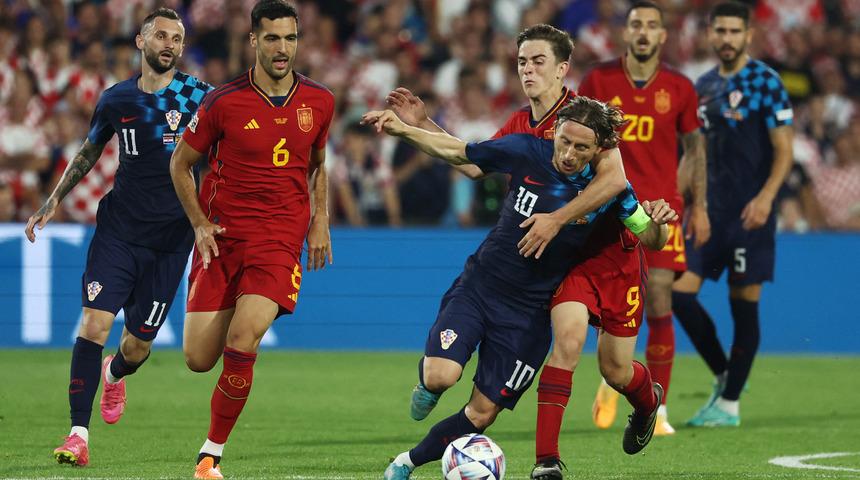 Uluslar Ligi'nde şampiyon İspanya oldu! Hırvatistan'ı penaltılarla yendiler...