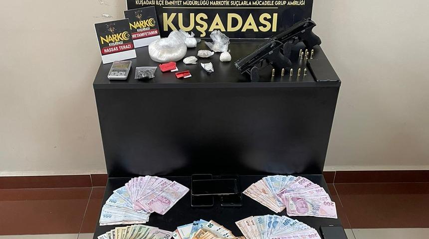 Aydın'daki uyuşturucu operasyonunda 3 zanlı tutuklandı