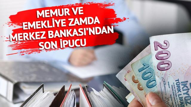 SON DAKİKA | Emekli ve memur zammı için son veri! Merkez Bankası duyurdu, maaş tablosu değişti: SGK, Bağ-Kur emeklisine yüzde 18,50, memura yüzde 16,31…