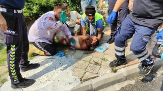 Kuşadası'nda inşaat işçileri keser ve bıçaklarla birbirine girdi: 1'i polis 7 yaralı