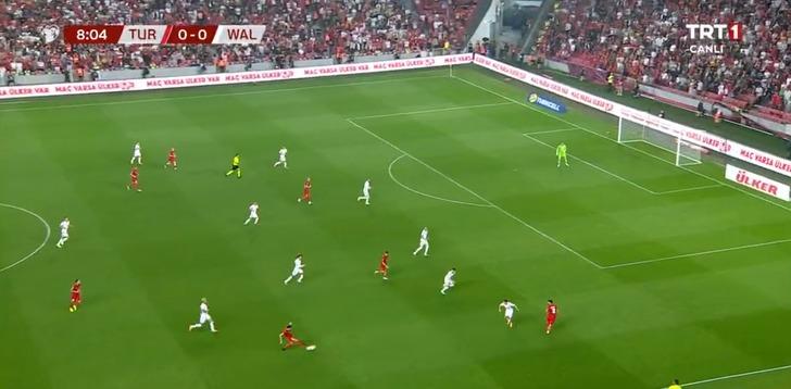 Son dakika: Türkiye - Galler maçında tepki çeken karar! Çizgi bile çekmeden gol iptal edildi... G1