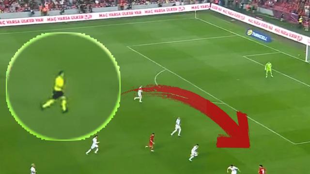 Son dakika: Türkiye - Galler maçında tepki çeken karar! Çizgi bile çekmeden gol iptal edildi...