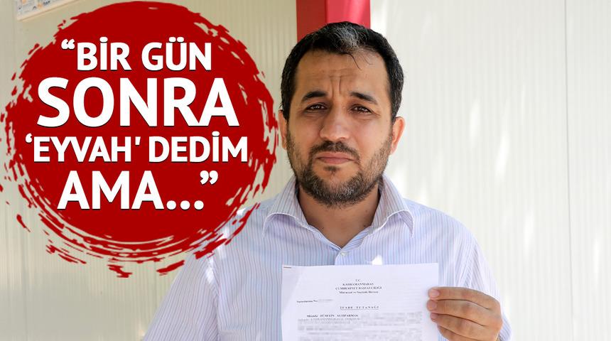 Depremde evi yıkılan öğretmen adeta hayatının şokunu yaşadı! "Bir gün sonra ‘eyvah' dedim ama iş işten geçmişti"