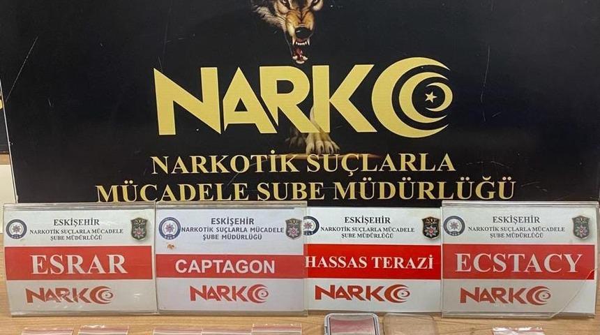 Eskişehir’de uyuşturucu madde satıcılarına yönelik operasyon