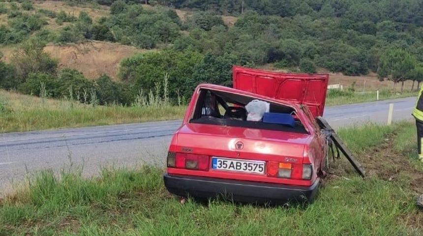 Manisa’da trafik kazası: 2’si çocuk 3 yaralı