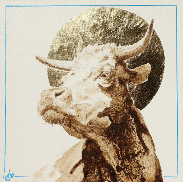 İnek dışkısından sanat eserleri yaratıyor! Bir gören bir daha bakıyor... Kullandığı malzemeye inanamayacaksınız G2