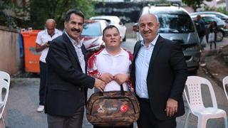 Kocaeli'de askerlik hayali kuran down sendromlu bireyin isteği gerçekleştirildi