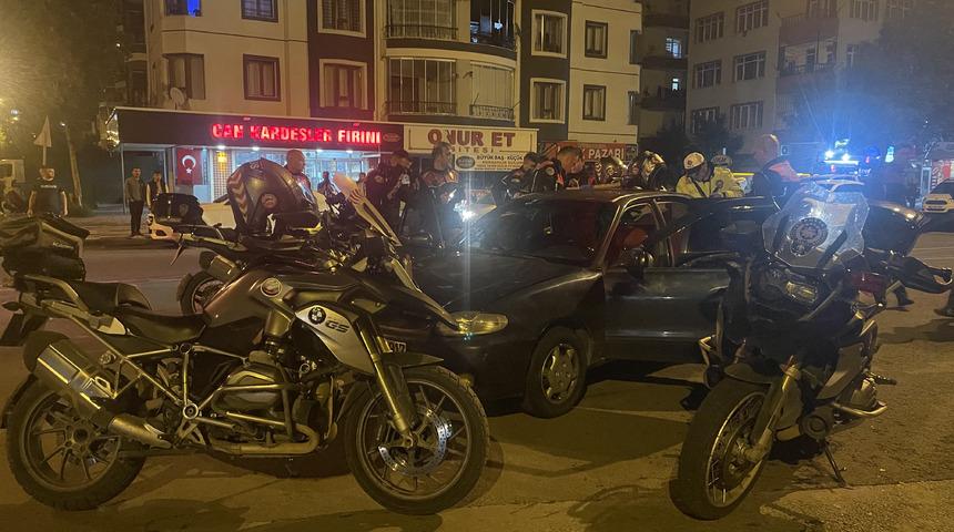 Kayseri'de "dur" ihtarına uymayanların aracında uyuşturucu ele geçirildi