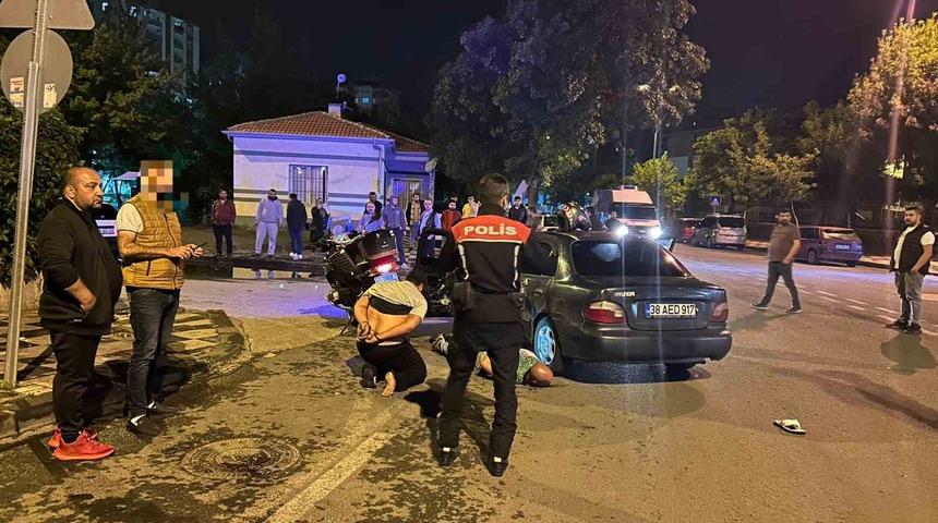 Kayseri’de uygulamadan kaçan 2 şahıs kovalamaca sonucu yakayı ele verdi