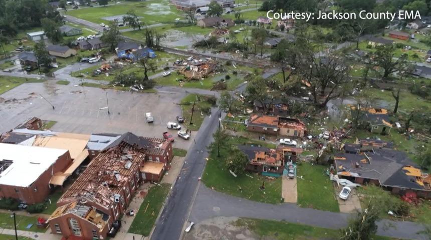 Ne varsa yıkıp geçti! Felaket sonrası ilk görüntüler...