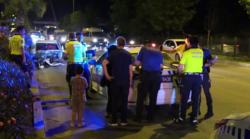 Antalya'da zincirleme trafik kazası: 5 yaralı!