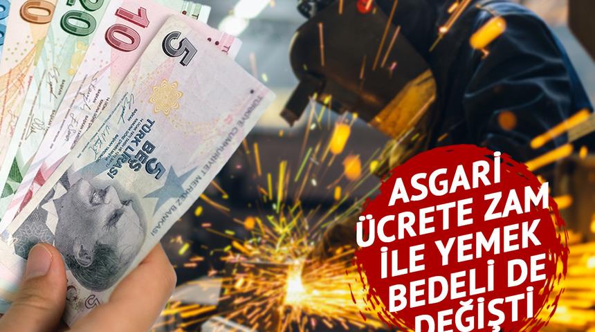 Asgari ücrete zam sonrası maaşlara ek olarak verilecek! Yemek bedeli Temmuz 2023 için belli oldu: Milyonlarca çalışanı ilgilendiriyor...
