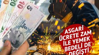Asgari ücrete zam sonrası maaşlara ek olarak verilecek! Yemek bedeli Temmuz 2023 için belli oldu: Milyonlarca çalışanı ilgilendiriyor...